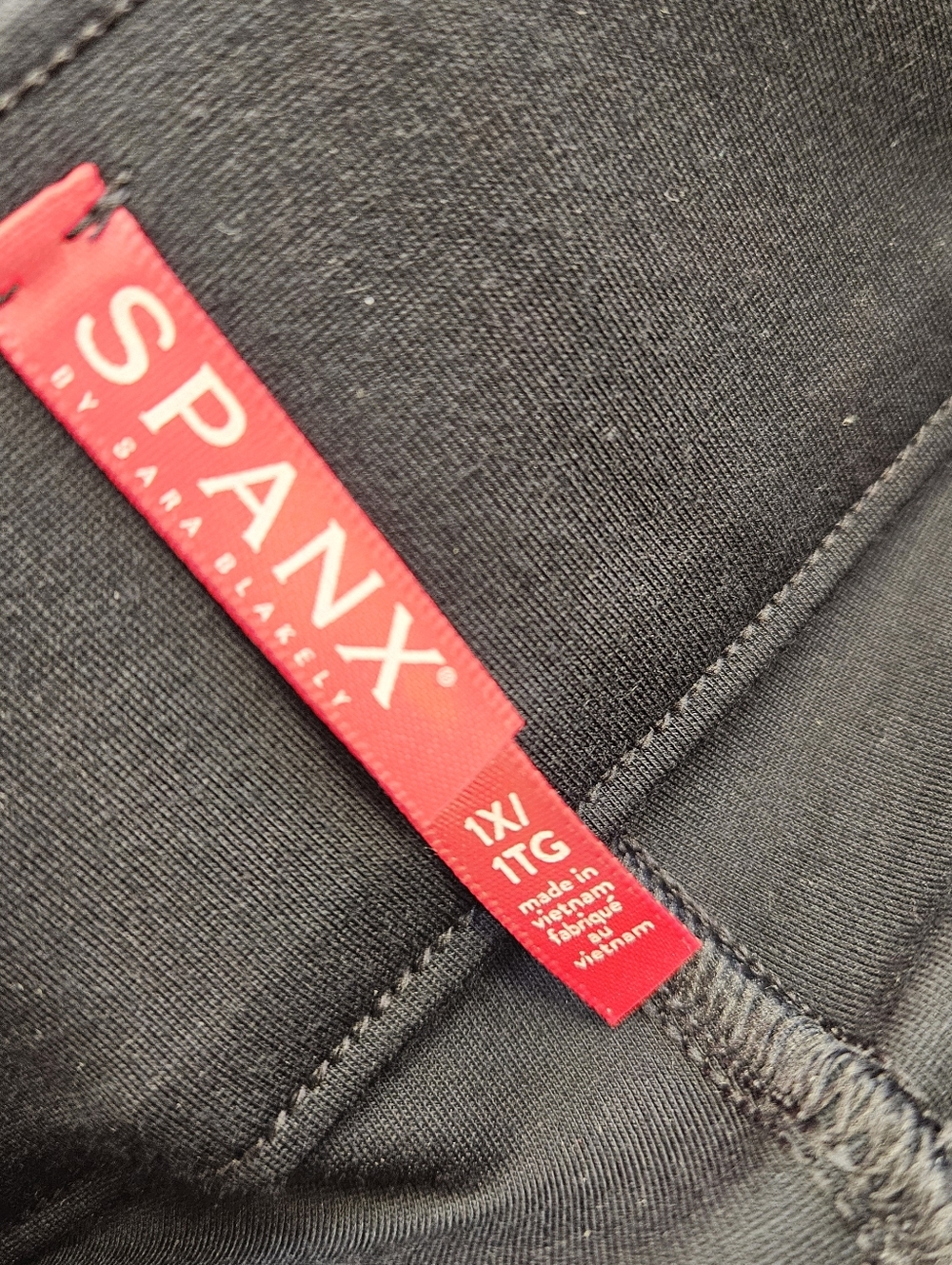Spanx Ankle Jean-ish Leggings, Black, Women's 1X - Picture 8 of 10